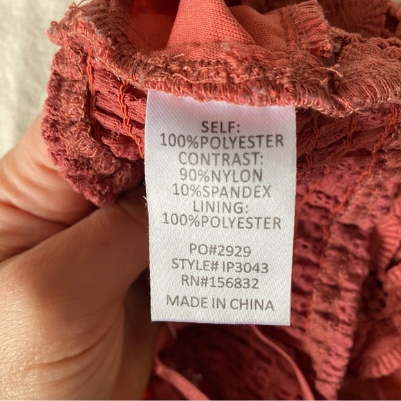 Red Lace Bralette - Picture 4 of 6